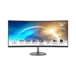 Msi monitor Business Pro MP341CQ E12 ívelt 34" QHD, 3440x144... kép