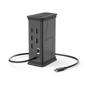 Hama USB-C 3.1 9 az 1-ben dokkolóállomás (HDMI, LAN, USB-A, USB-C... kép