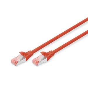 DIGITUS DK-1644-010/R Cat.6 S/FTP LSZH 1m piros patch kábel kép