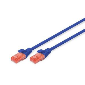 DIGITUS Cat.6 U/UTP LSZH 0, 25m kék patch kábel kép