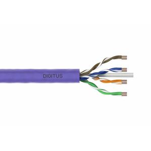 Digitus Cat6 Hálózati Kábel - Ibolya - 305m kép