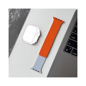 Blackbird szíj iwatch készülékhez litchi kék narancs 38/40/41/s10... kép