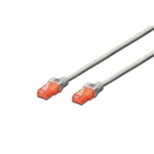 DIGITUS UTP patchkábel cat. 6 10m PVC szürke kép