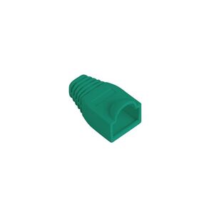 RJ45 csatlakozóburkolat, zöld, 100 db-os csomag, zöld kép
