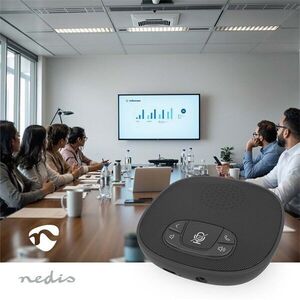 Nedis miccws126bk konferencia mikrofon, bluetooth, mikrofon hatót... kép