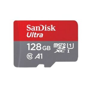 SanDisk Ultra microSD memóriakártya, 128GB, 140 MB/s (SDSQUAB-128... kép