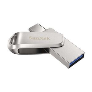 Sandisk 32GB USB3.1/Type-C Dual Drive Luxe Ezüst (186462) Flash Drive kép