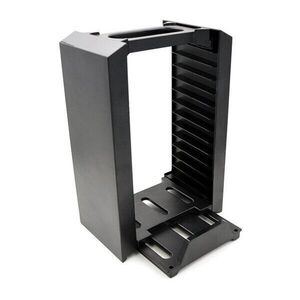 Froggiex ps4 kiegészítő töltő állomás + játék tartó fekete, fx-p4... kép