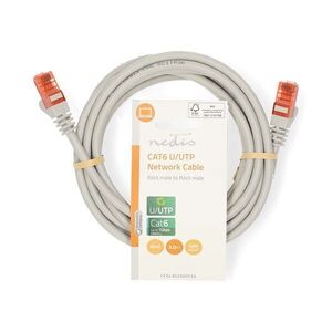 Nedis ccgl85230gy30 utp cat6 patch kábel, rj45 aranyozott érintke... kép