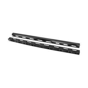 Lanberg AK-1210-B 42U függőleges fekete kábelrendező 2db/csomag kép