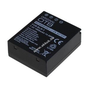 Helyettesítő akku Olympus típus BLH-1 infochippel kép