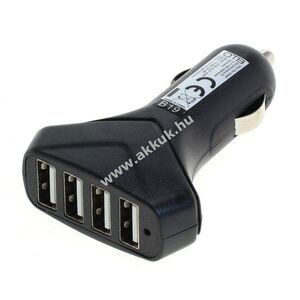 OTB autós töltő adapter (12-24V) 4db USB csatlakozással kép