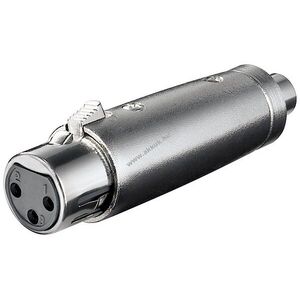 Goobay XLR 3-pólusú aljzat - RCA (cinch) aljzat audio adapter kép