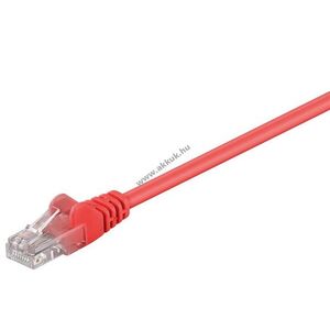 CAT5e patchkábel U/UTP piros CCA 0, 25m kép