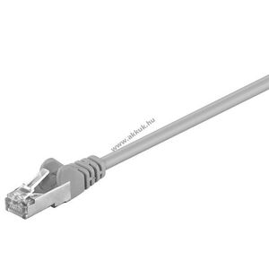 Goobay CAT 5e SF/UTP patchkábel szürke CCA 0, 25m kép
