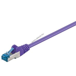 Goobay CAT-6A S/FTP (PiMF) patchkábel 1, 5m lila CU LSZH kép