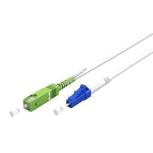 Goobay optikai patchkábel Singlemode OS2 SC-APC(8°)->LC-UPC 3m Simplex LSZH 9/125µm kép