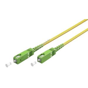 Goobay üvegszálas patchkábel FTTH Singlemode OS2 1m SC-APC (8°) - SC-APC (8°) Simplex LSZH kép