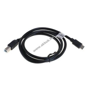 OTB adatkábel USB Type C (USB-C) csatlakozó - USB B (USB-B 2.0) csatlakozó 1, 0m kép