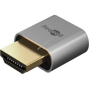Goobay HDMI EDID emulátor 4K@60Hz kompakt monitor-emulátor HDMI-A kép