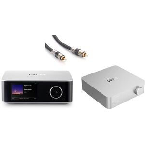 WiiM Ultra Silver + Vibelink Amp Silver + Eagle Cable Deluxe II koax, 1.5m kép