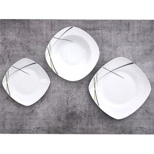 Orion Green porcelán étkészlet, 18 db kép