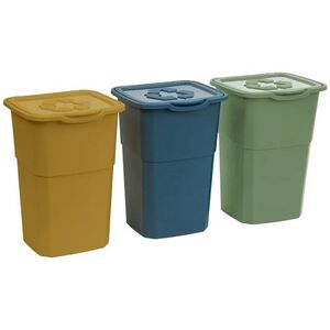DEA HOME Eco 3 darab 3 × 50 l-es hulladékgyűjtő szett kép