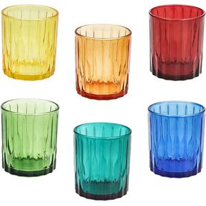 Tognana 6 darabos színes pohárkészlet, 350 ml LOUNGE MULTICOLOR kép