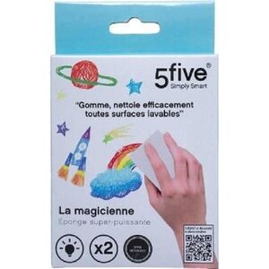 5FIVE tisztító csodaszivacs - Melamin nano szivacs fehér 2 darab kép