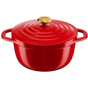 Tefal lábas fedővel Air E2544655 24 cm piros kép