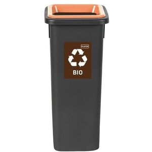 Igotrend, 714006 szelektív szemetes 20 L, FIT BIN - fekete/barna kép