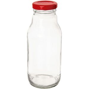 ORION palack fedővel, 0, 33 l, 8 darab, üveg/fém kép