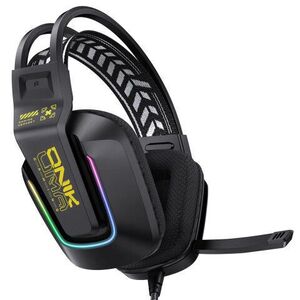 Onikuma X13 Vezetékes Gamer Fejhallgató RGB világítással - Fekete... kép