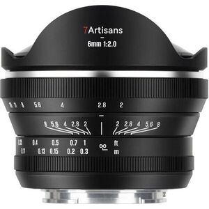 6mm f/2 Fisheye (Micro 4/3) (6F2B-M) kép