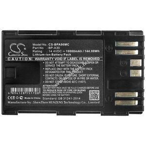 Helyettesítő kamera akku Canon EOS C200 BP-A30 10000mAh 144Wh 14.4V kép