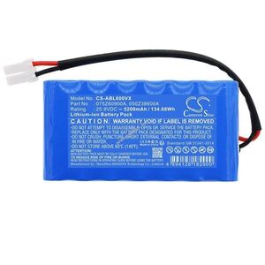 Helyettesítő fűnyíró akku Wiper Ambrogio L60 Elite 075Z60900A 5200mAh 134.68Wh 25.9V kép
