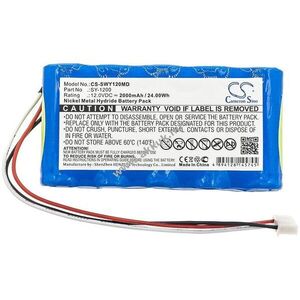 Helyettesítő orvosi eszköz akku Smiths 2000mAh/24Wh 12V kép