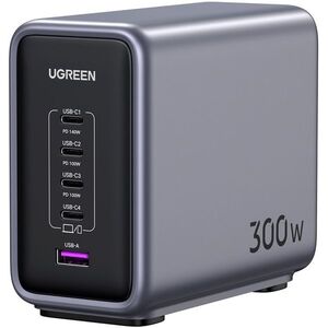 Ugreen Universal 300W Charger 1 x USB-A + 4 x USB-C kép