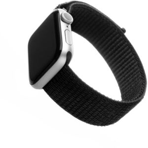 FIXED Nylon Strap Apple Watch 38/40/41mm - fekete kép