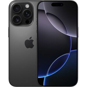 iPhone 16 Pro 128 GB - fekete titán kép