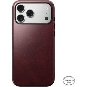 Nomad Modern Leather Case Burgundy (Horween) iPhone 17 Pro Max kép