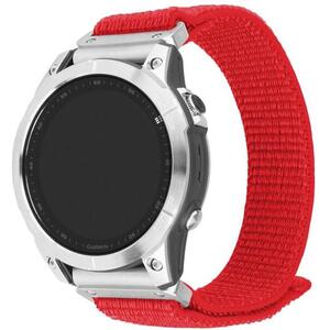 FIXED Nylon Sporty Strap Garmin QuickFit 26mm - piros kép
