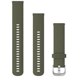 Garmin Quick Release (20 mm) szilikon - Moss/Silver kép