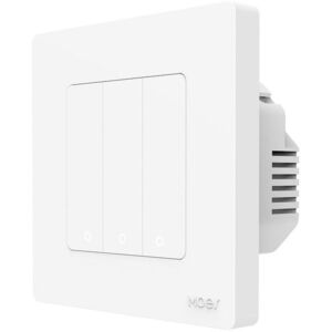 MOES ZS-SR-EU3, Zigbee, 3Gang, White kép