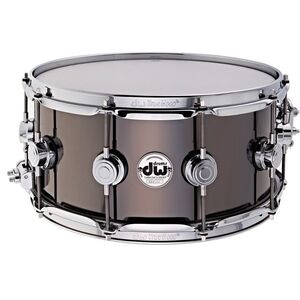 DW 14" x 6, 5" Design Series Black Nickel Over Brass kép