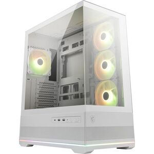 Msi ház micro atx pano 110r pz, 4xargb ventilátor, tápegység nélk... kép