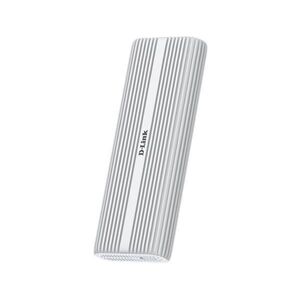 D-link külső ház usb-c 4.0 to m.2 nvme alumínium (40gbps) fehér, ... kép
