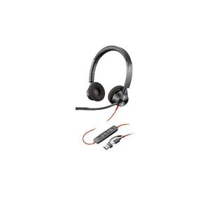 Hp poly fejhallgató blackwire 3320 sztereó usb-c+usb-c/usb-a adap... kép