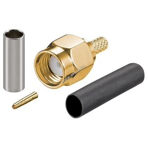 Goobay RP-SMA krimp csatlakozó RG-174/RG-316 50ohm kép