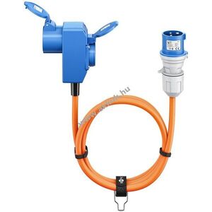 Goobay CEE adapterkábel CEE dugó 90° CEE csatlakozó és Schuko aljzat 5m 16A 230V kép